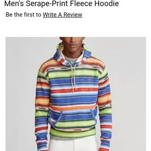 Polo Serapeprint Fleece Hoodie 
